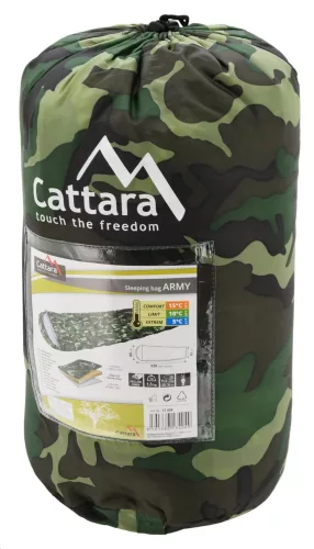 Cattara ARMY takaró hálózsák 5°C