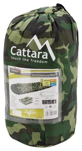 Cattara NAVY Mumienschlafsack 10°C