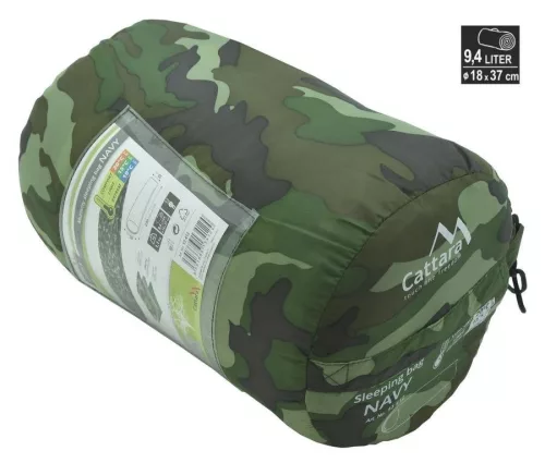 Cattara NAVY Mumienschlafsack 10°C