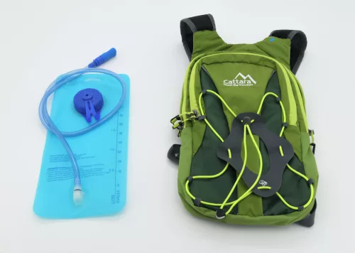 Cattara GreenW 10 l  hátizsák + 2 l ivótasak