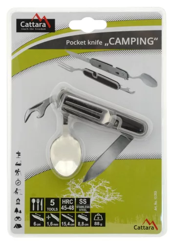Cattara CAMPING zsebkés 9 cm