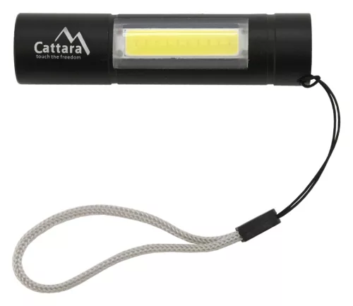 Cattara zseblámpa LED 120lm tölthető