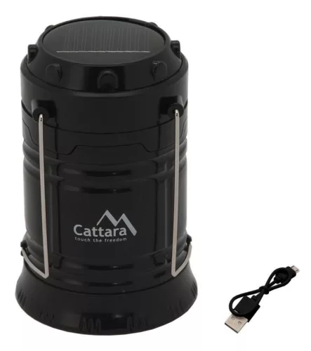 Cattara LED kemping lámpás kihúzható 20/60lm újratölthető