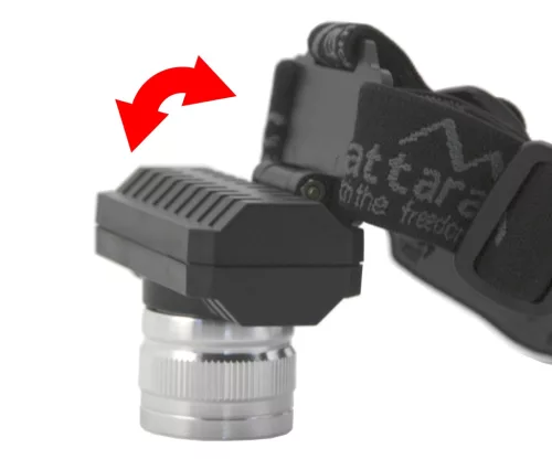 Cattara SCORPION 90lm ZOOM újratölthető LED-es fejlámpa