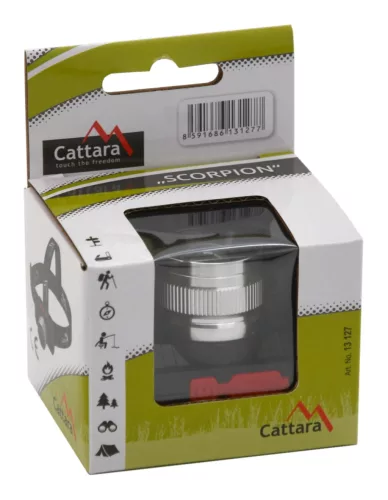 Cattara SCORPION 90lm ZOOM újratölthető LED-es fejlámpa