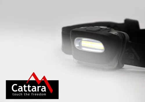 Cattara HORNET LED-es fejlámpa 130lm