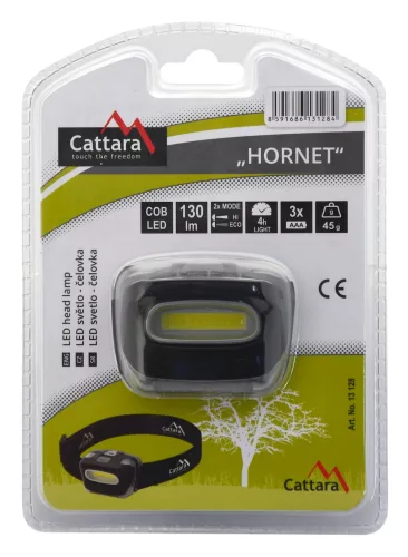 Cattara HORNET LED-es fejlámpa 130lm