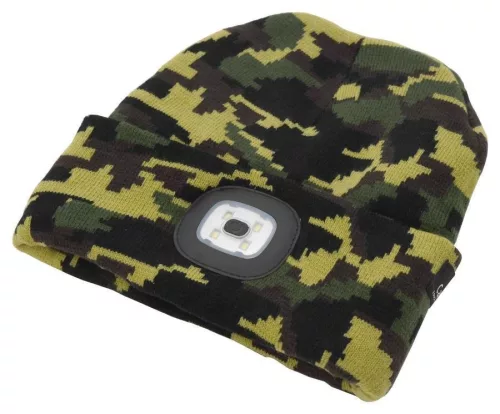 Cattara ARMY fejlámpa sapka USB-töltéssel