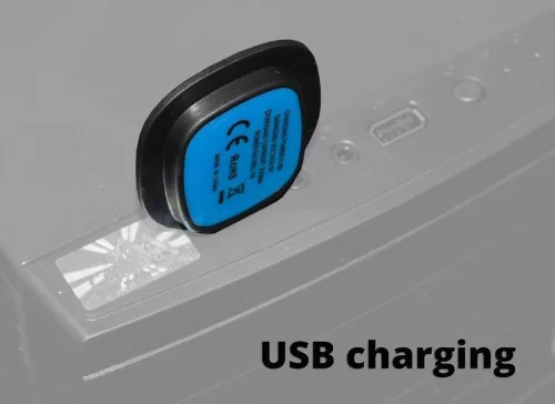 Cattara BLACK LED-es fejlámpa sapka USB-töltéssel