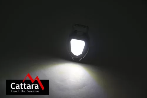 Cattara COB 560lm MULTI EMBLEM zseblámpa öngyújtóval