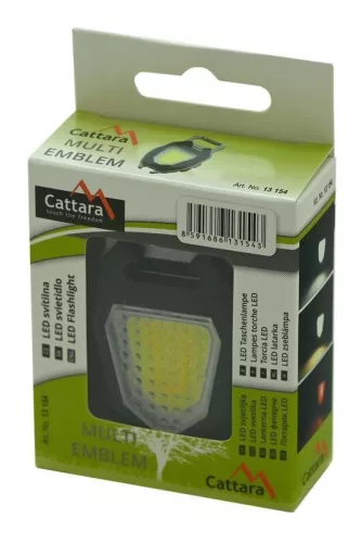 Cattara COB 560lm MULTI EMBLEM zseblámpa öngyújtóval