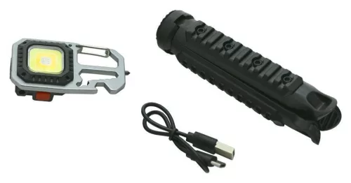 LED-es zseblámpa Cattara COB 600lm MULTI TRIPOD állvánnyal