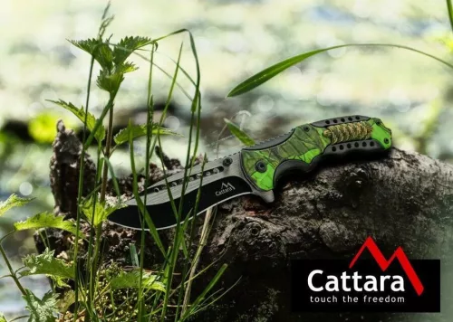 Cattara JUNGLE összecsukható biztonsági zárral 21,7 cm