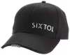 Sixtol LED siltes sapka B-CAP 25lm lámpával, újratölthető, USB, fekete