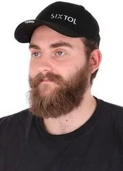 Sixtol LED siltes sapka B-CAP 25lm lámpával, újratölthető, USB, fekete