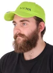 Sixtol LED sapka B-CAP 25lm fény, újratölthető, USB, zöld