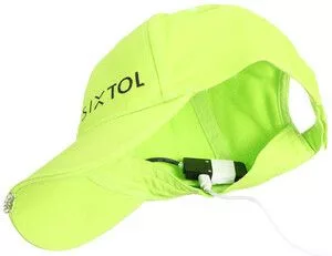 Sixtol LED sapka B-CAP 25lm fény, újratölthető, USB, zöld