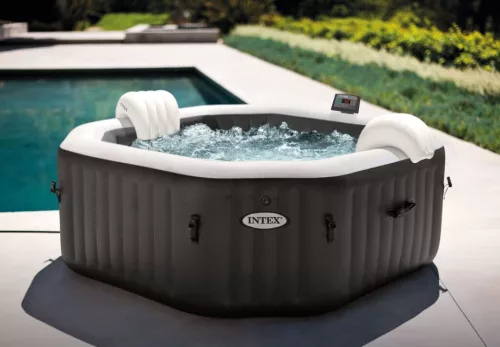 Marimex Pure Spa felfújható pezsgőfürdő - Jet & Bubble Deluxe HWS 4