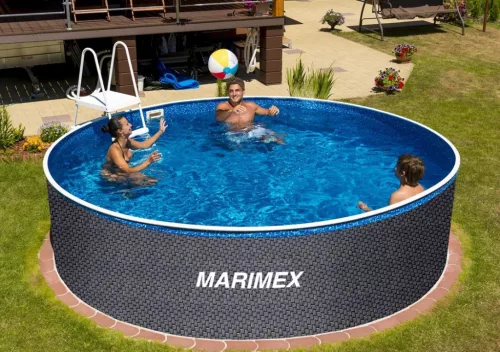 Bazen Marimex Orlando 3,66 x 0,91 m RATAN + skimer