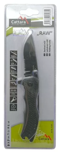 Cattara RAW összecsukható kés 19 cm