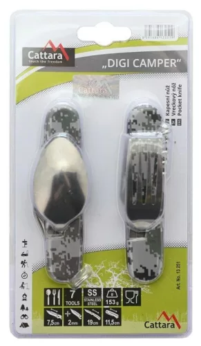 Cattara DIGI CAMPER zsebkés – 11 cm