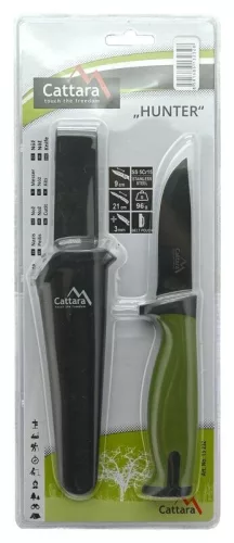 Cattara HUNTER kés 21cm tokkal