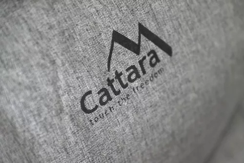 Lehátko Cattara SOFA kempingové skládací, polohovací, šedé