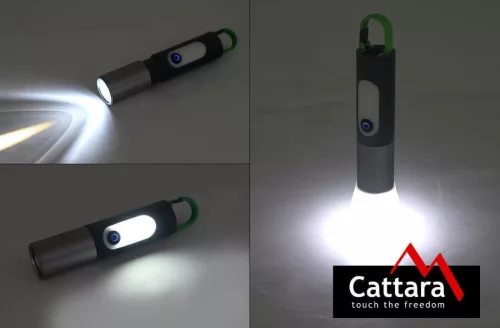 Cattara LED zseblámpa 750lm FLASH