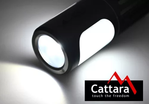 Cattara SPACE újratölthető LED-es zseblámpa + rovarfogó