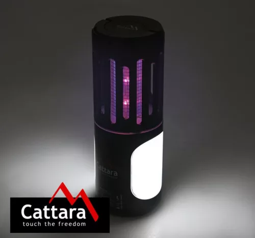 Cattara SPACE újratölthető LED-es zseblámpa + rovarfogó