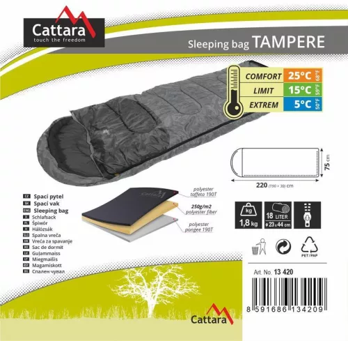 Cattara TAMPERE takaró hálózsák 5 °C