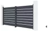 Kapu G21 Reno 350x158 cm kétszárnyú, antracit színű