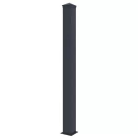 G21 Zaunpfosten mit Sockel 10x169 cm, anthrazit
