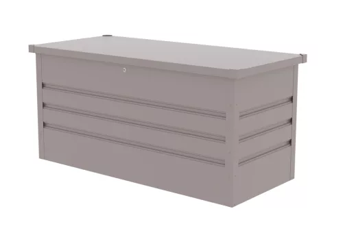 Kerti láda G21 Denver 400 L, szürke fém
