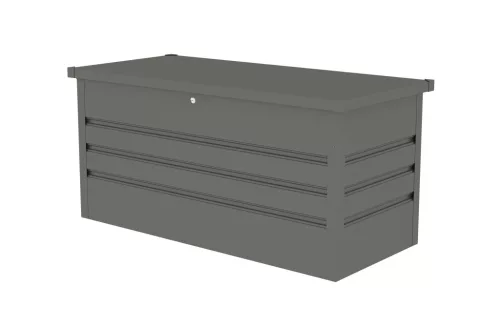 Vrtna kutija G21 Denver 400 L, metalik siva