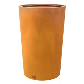 G21 Corten Round virágláda, 65 x 100 cm