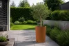 G21 Corten Round virágláda, 65 x 100 cm