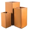 G21 Corten Square virágláda, 30 x 60 x 30 cm