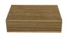 G21 elzáró kültéri burkolólap, 2,5 x 14 x 400 cm, Cumaru WPC anyag