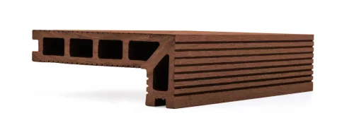 G21 elzáró kültéri burkolólap, 2,5 x 14 x 400 cm, cseresznye, WPC