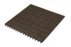 G21 Samoa WPC-Bodenfliesen in der Farbe Indisches Teakholz, 2,3 x 30 x 30 cm