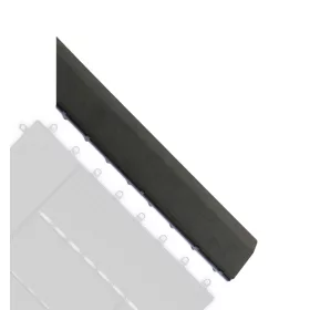   G21 Ében átvezető profil a WPC burkolócsempékhez, 38,5 x 7,5 cm sarok (jobb)