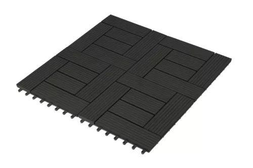 G21 Palmyra WPC-Terrassenfliesen, EBEN 2,3 x 30 x 30 cm