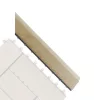 G21 Cumaru átvezető profil a WPC burkolócsempékhez, 38,5 x 7,5 cm sarok (jobb)