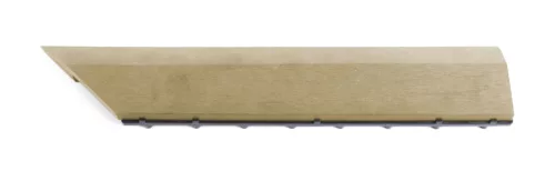 G21 Cumaru átvezető profil a WPC burkolócsempékhez, 38,5 x 7,5 cm sarok (jobb)