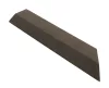 G21 Indiai teak átvezető profil a WPC burkolócsempékhez, 38,5 x 7,5 cm sarok (jobb)
