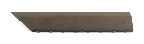 G21 Indiai teak átvezető profil a WPC burkolócsempékhez, 38,5 x 7,5 cm sarok (jobb)