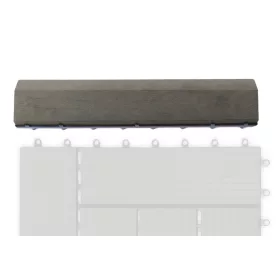   G21 Incana átvezető profil a WPC burkolócsempékhez, 30 x 7,5 cm egyenes