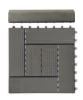 G21 Incana átvezető profil a WPC burkolócsempékhez, 30 x 7,5 cm egyenes
