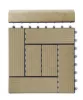 G21 Cumaru átvezető profil a WPC burkolócsempékhez, 30 x 7,5 cm egyenes